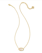 Load image into Gallery viewer, Kendra Scott Elisa Gold Pendant Necklace In Golden Abalone

