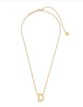 Load image into Gallery viewer, Kendra Scott Gold Letter Pendant Necklace

