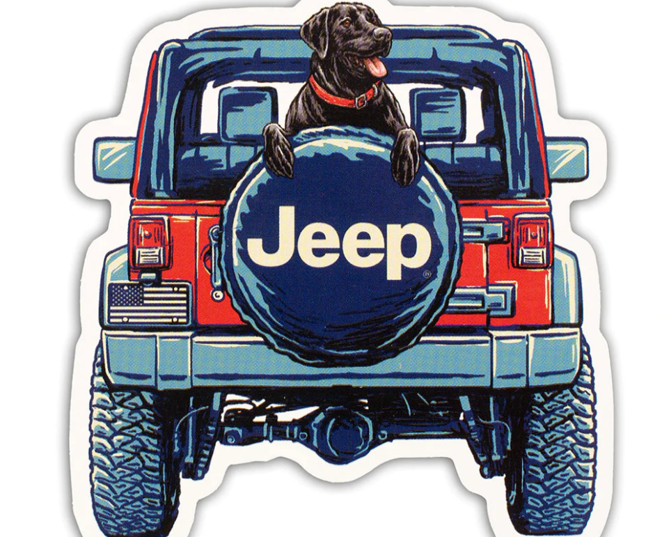 Jeep Co-Pilot Sticker