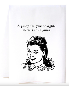 Penny For Your Thoughts Hand Towel