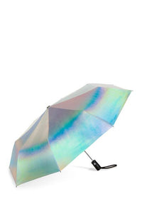 Iridescent Automatic Open & Close Compact Umbrella
