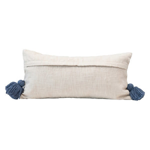 Lumbar Pillow With Tassels