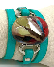 Load image into Gallery viewer, James Hayes Leather Cuff Bracelets AGLCB55
