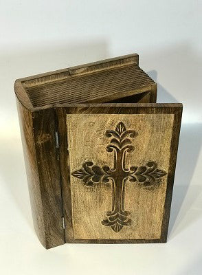 Cross Design Book Box