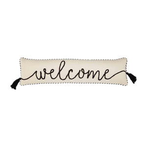 Welcome Tassel Pillow