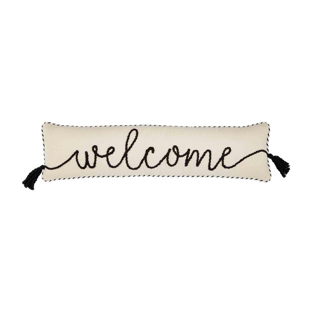 Welcome Tassel Pillow