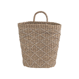Seagrass Wall Basket With Handle