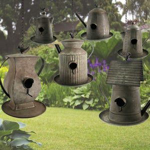 Teapot Birdhouses