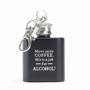 Quote Hipster Mini Flask