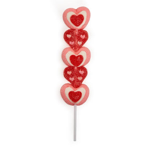 Marshmallow & Jelly Heart Kabob