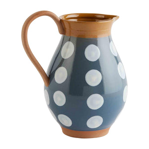 Dotted Blue Pitcher