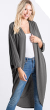 Load image into Gallery viewer, Solid Cardigan 3/4 Sleeve
