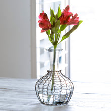 Load image into Gallery viewer, Lulu Wire Wrapped Bud Vase
