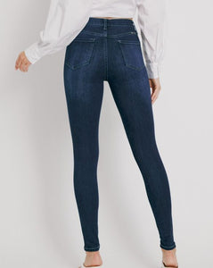 Curvy High Rise Super Skinny Jeans