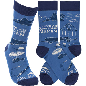 Awesome Airman Socks