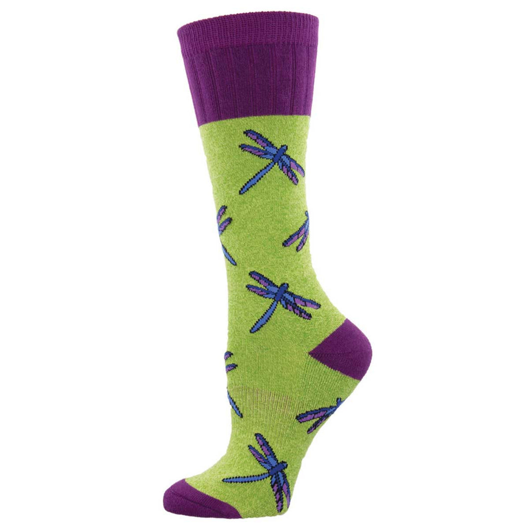 Women's Outlands Dragonflies Socks