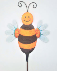 Daisy Bumble Bee Stake