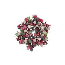 Load image into Gallery viewer, Beaded Berry Mini Wreath
