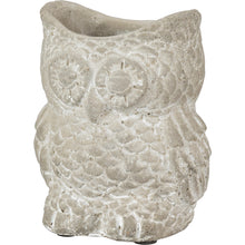 Load image into Gallery viewer, Cement Owl Planter
