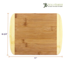 Load image into Gallery viewer, 11&quot; Two-Tone Cutting Board
