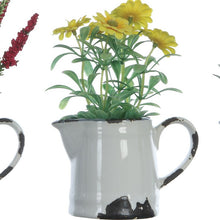 Load image into Gallery viewer, Faux Flowers in Ceramic Pitcher
