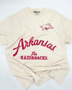 Arkansas Razorback Thrifted T-Shirt