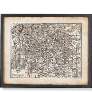 Metropolis Map Print